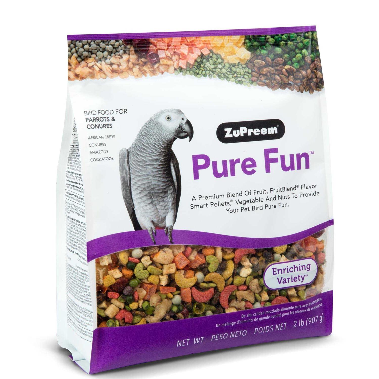 Zupreem Pure Fun Bird Food - Healthber