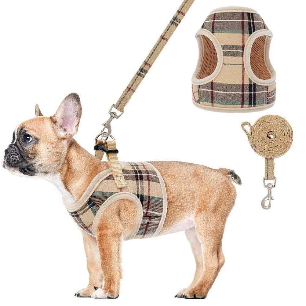 Pupteck Soft Mesh Dog Harness Puppy Padded Vest No Pull Harnesses - Healthber