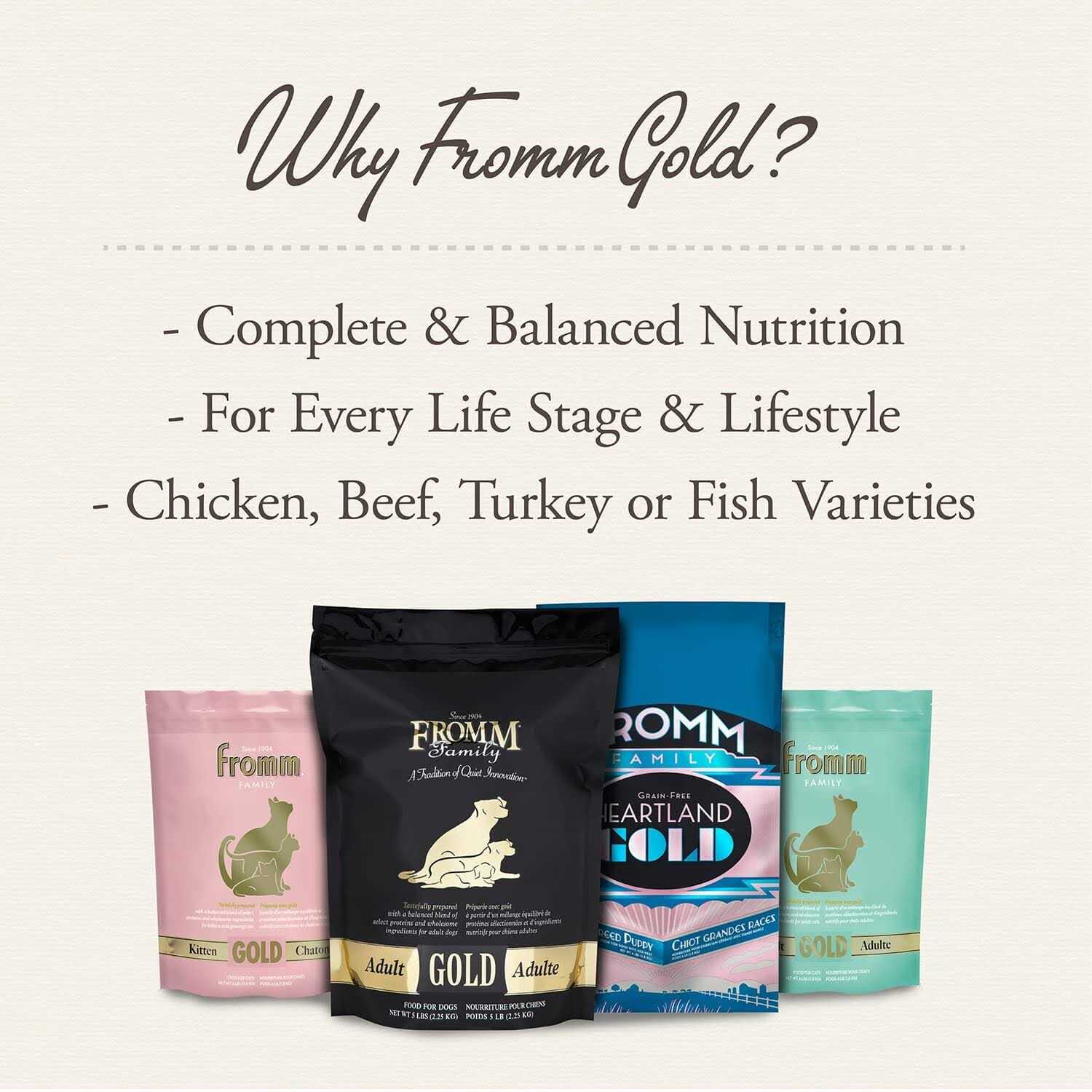 Fromm Breed adult Gold Dog Food - Healthber