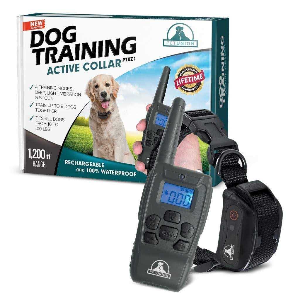 Pet Union Pt0z1 Premium Dog Training Shock Collar for Dogs with Remote - Healthber