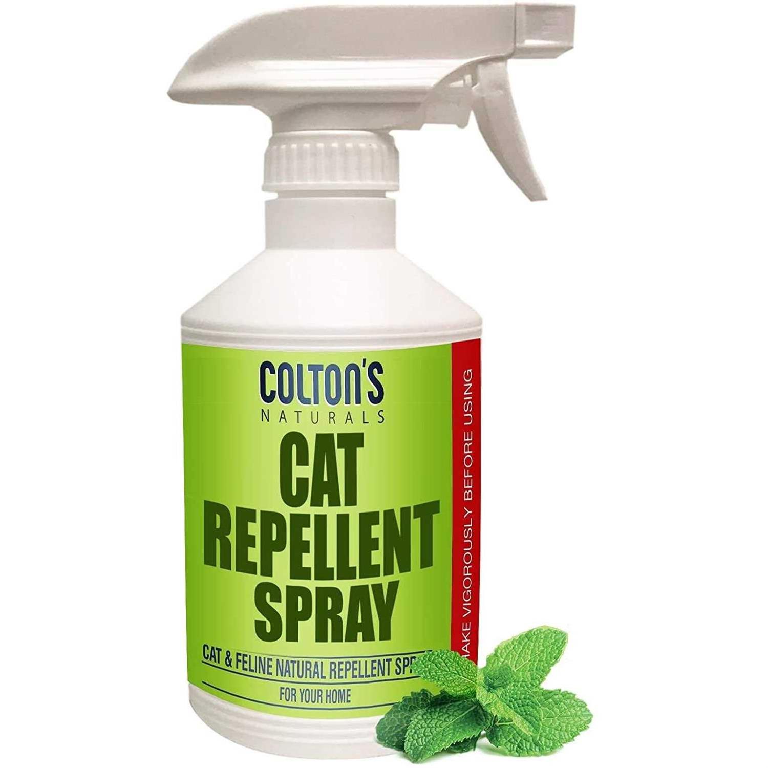 colton’s naturals Cat Repellent Outdoor Spray Indoor 32 OZ 100% Organic & Natural Yard Furniture Repellant - Healthber