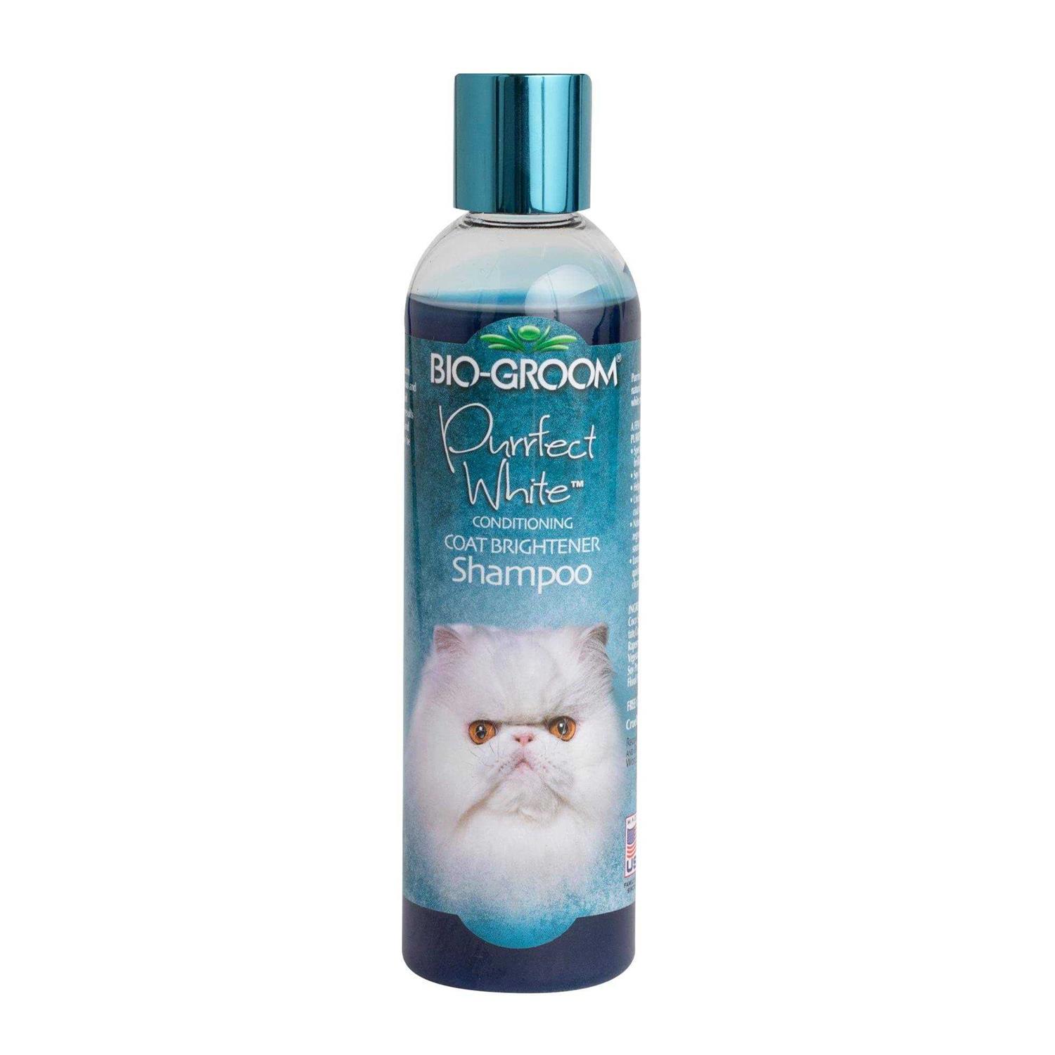 Bio Groom Purrfect White Cat Shampoo - Healthber