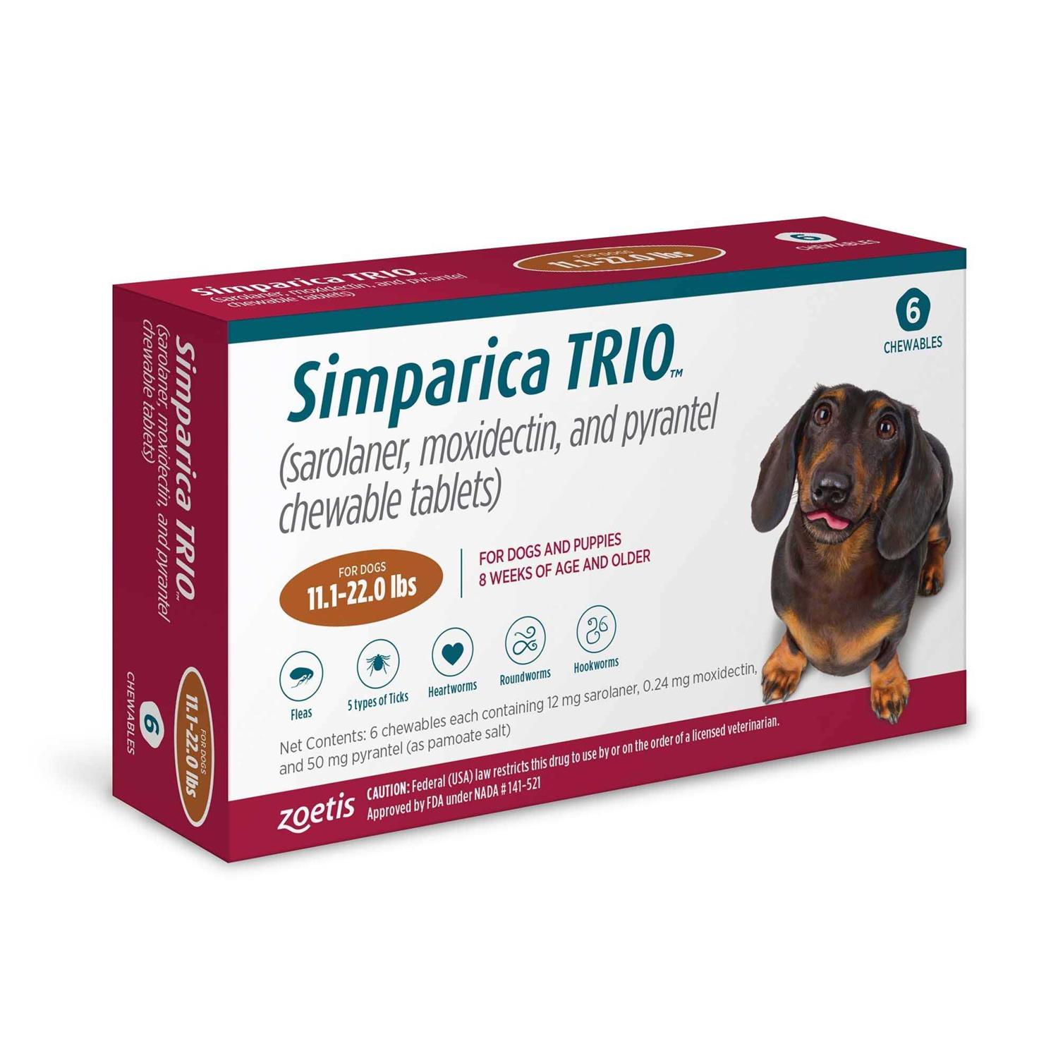 Simparica Trio Dogs - Healthber