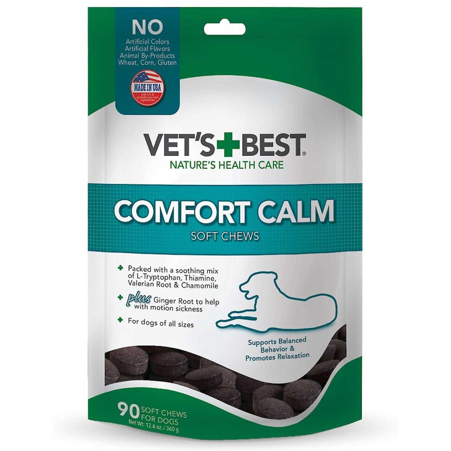 Vet’s Best Comfort Calm Soft Chews - Healthber