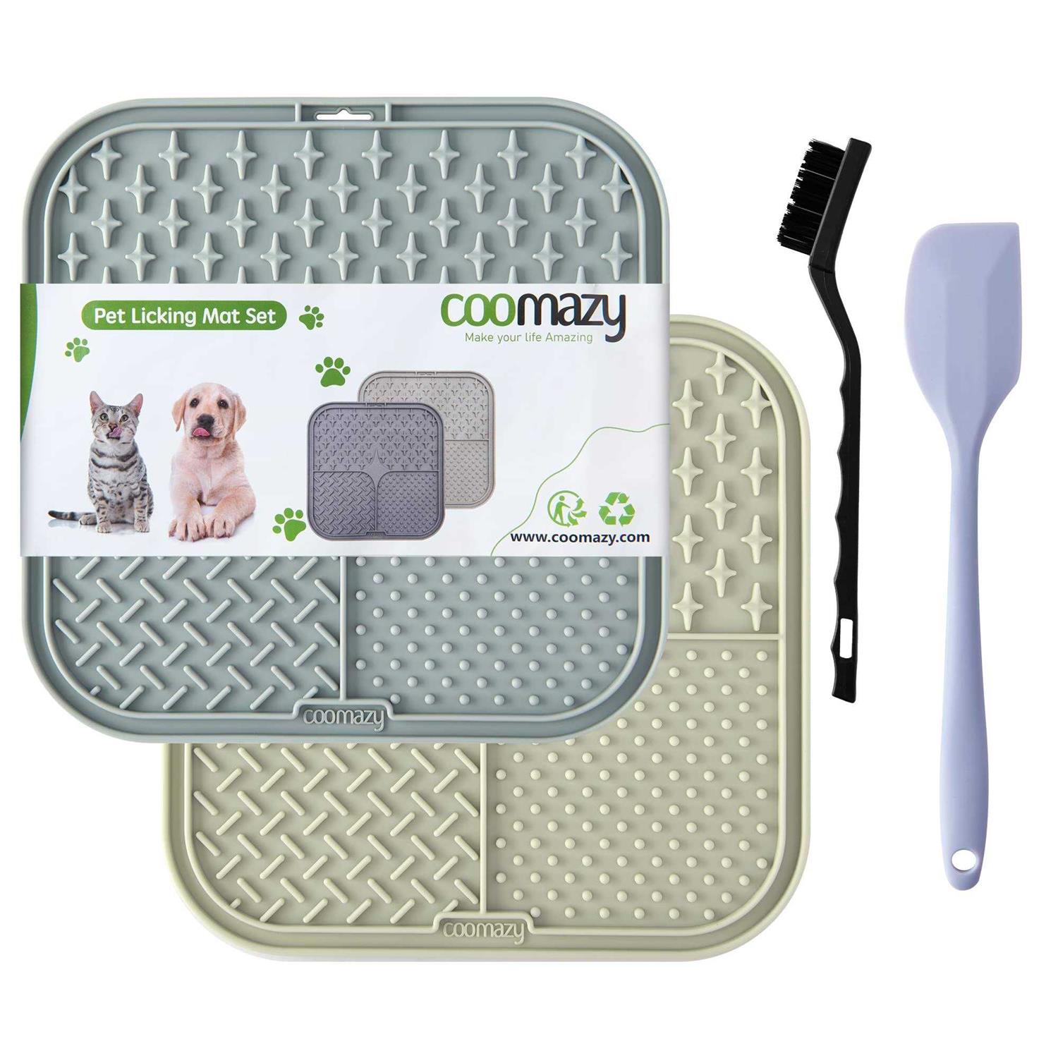 Hyper Pet IQ Treat Lick Mat for Dogs Dog Slow Feeder & Cat Lick - Healthber