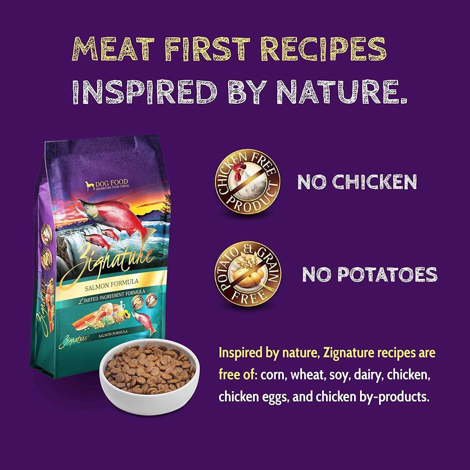 Zignature Limited Ingredient Salmon Formula Dry Dog Food - Healthber