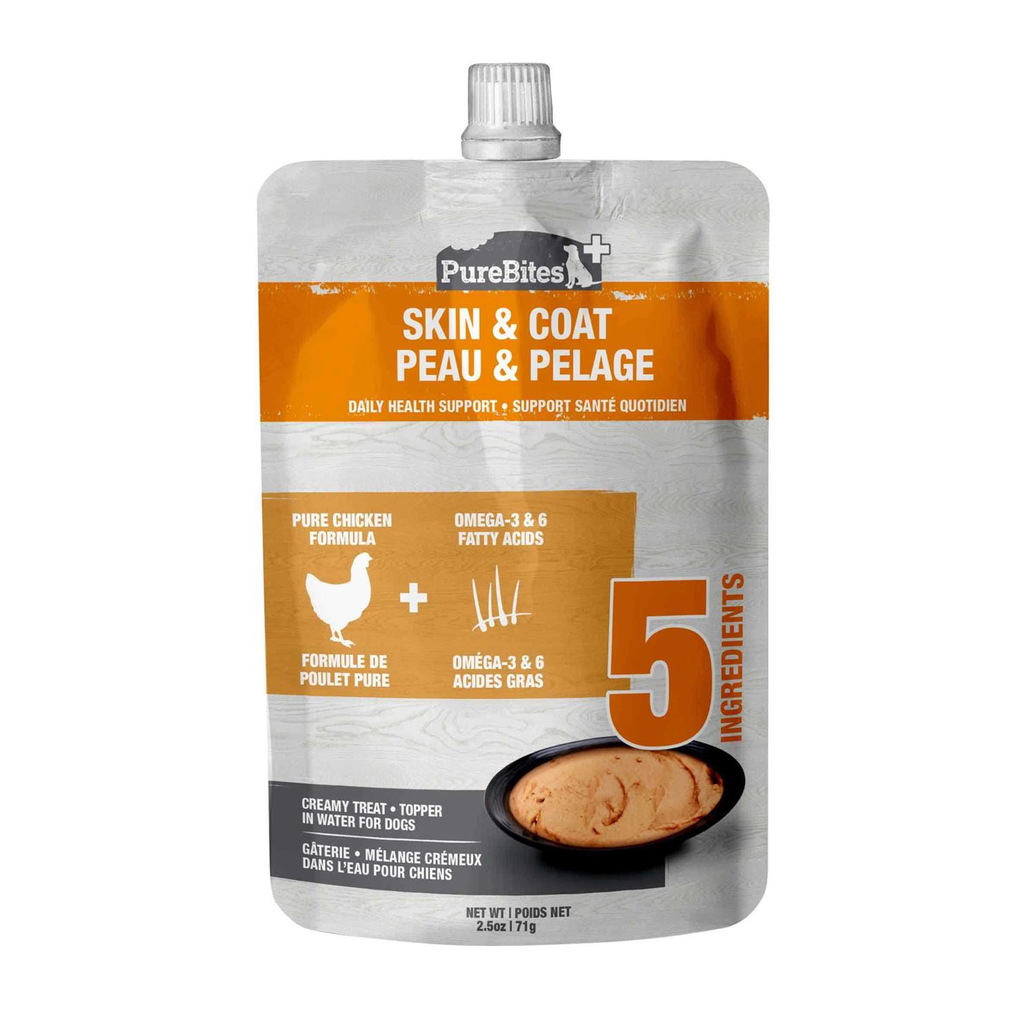 PureBites Squeezables Pouch Dog Treat - Healthber