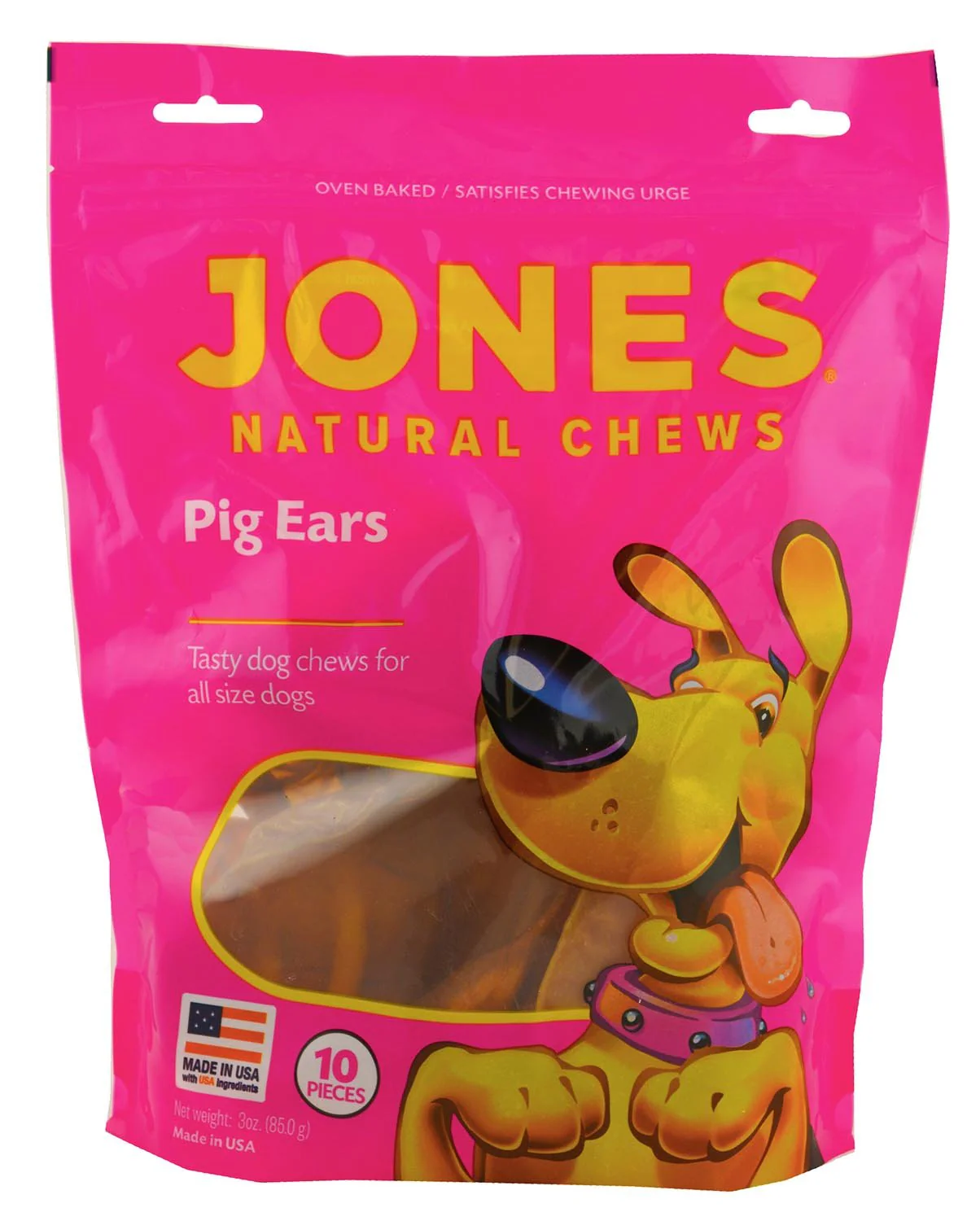 Jones Natural Chews - Natural Pig Ears - Healthber