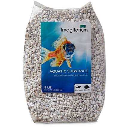 Imagitarium Mini White Aquarium Gravel Substrate - Healthber