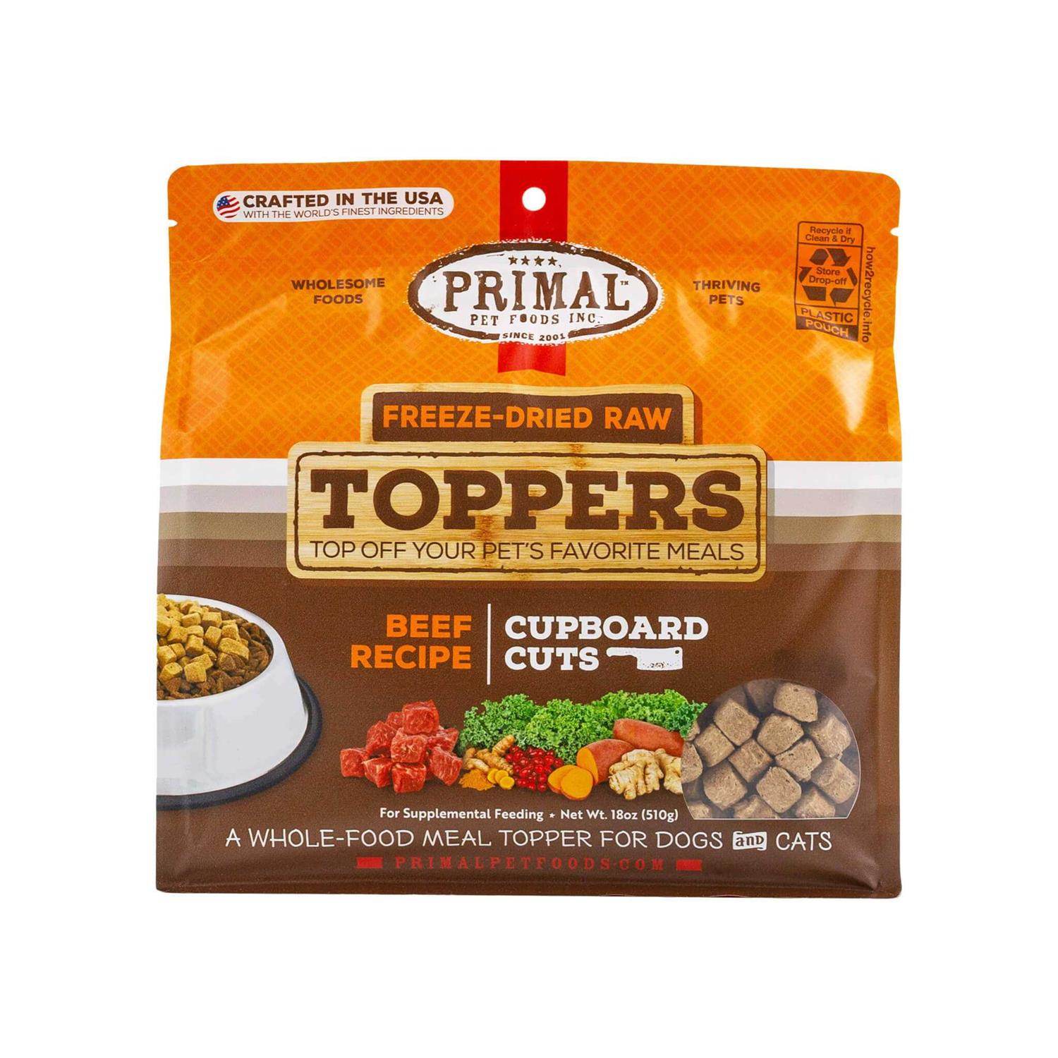 Primal Freeze Dried Cupboard Cuts Beef - Healthber