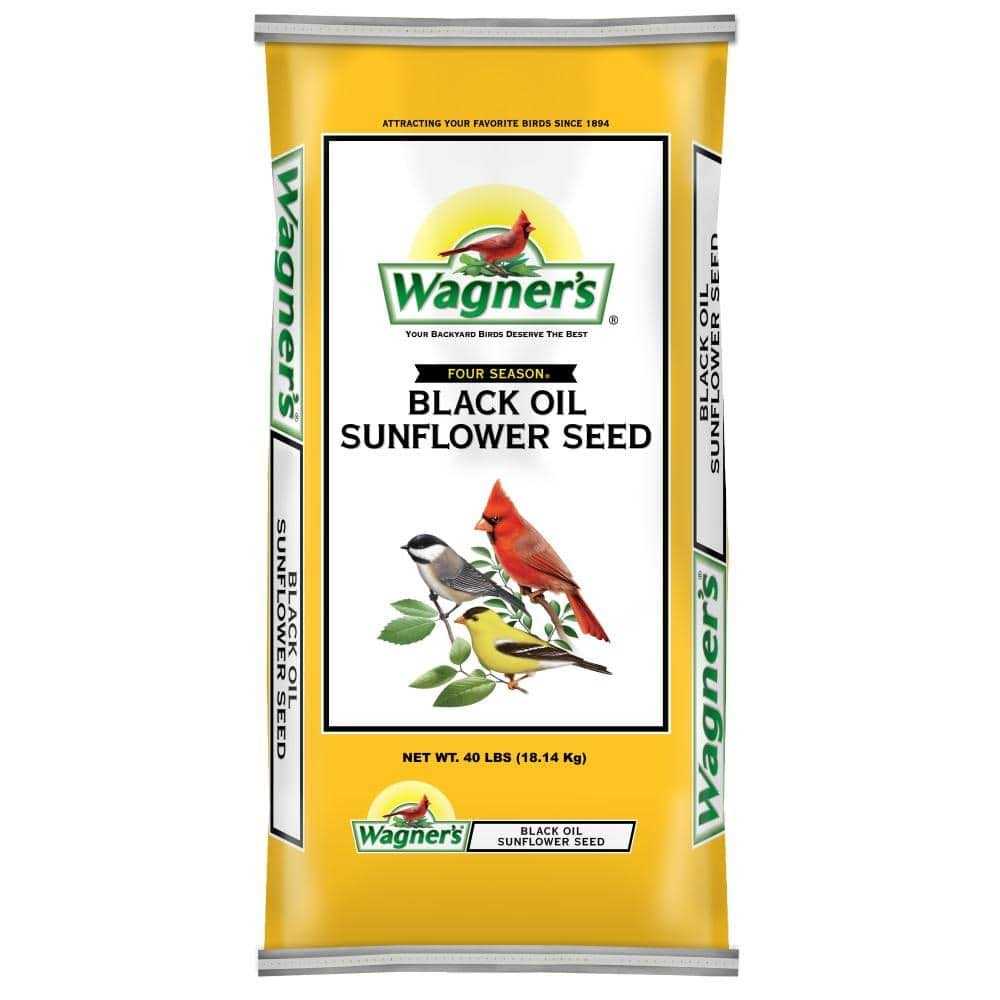 Wagner’s 76029 Black Oil Sunflower Seed - Healthber