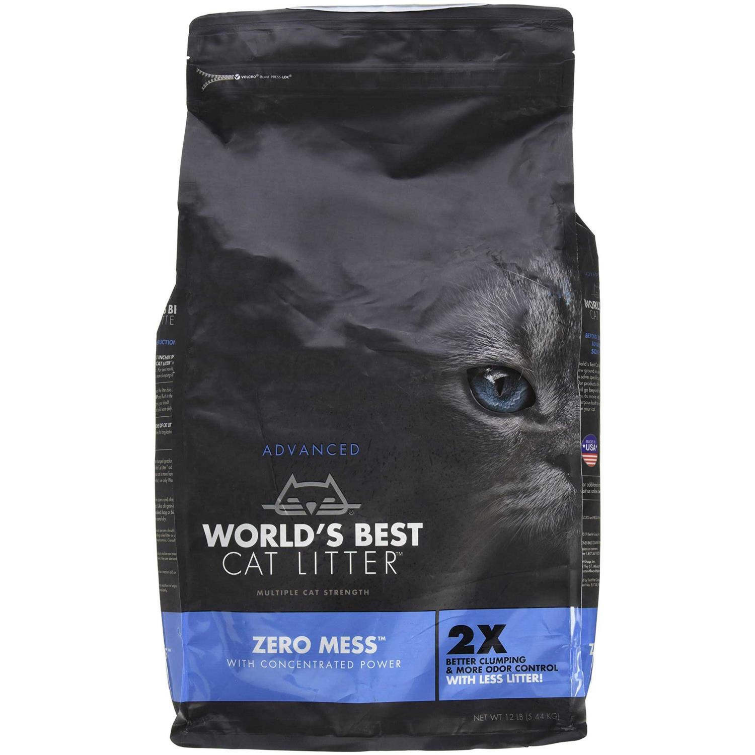 World’s Best Advanced Zero Mess Cat Litter - Healthber