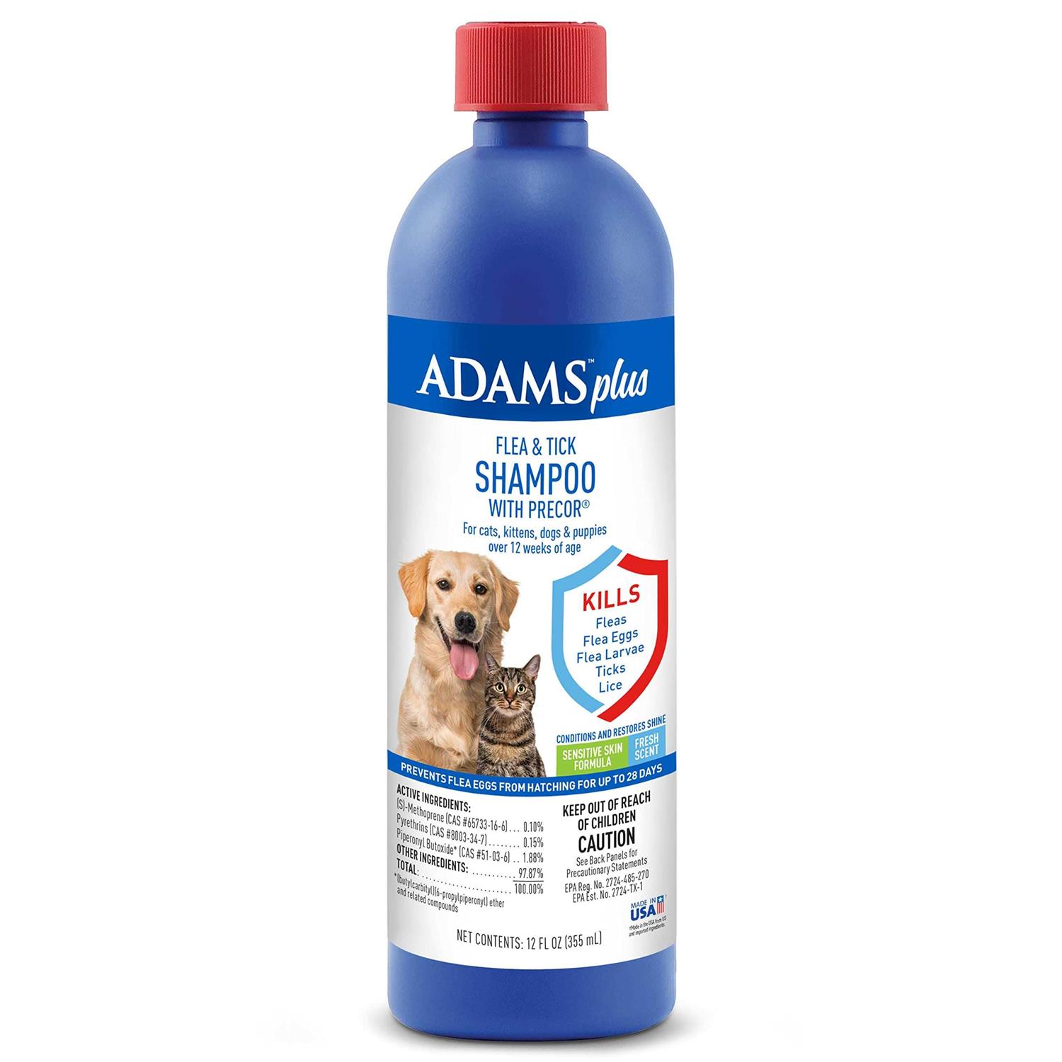 Adams Plus Flea Tick Shampoo - Healthber