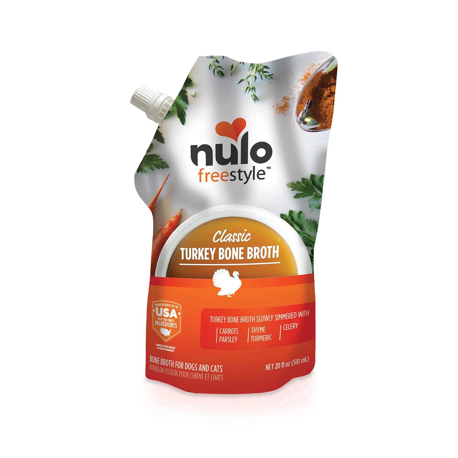 Nulo Freestyle Classic Turkey Bone Broth - Healthber
