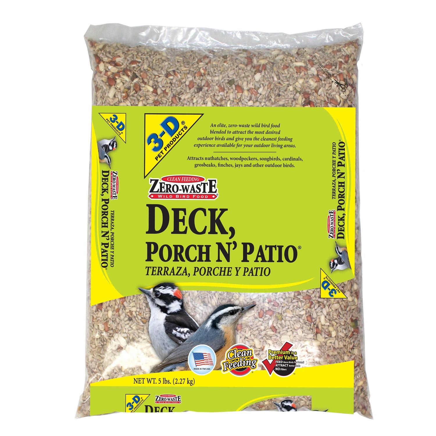 3-d Pet Products Deck Porch Patio Blend Wild Bird Food - Healthber
