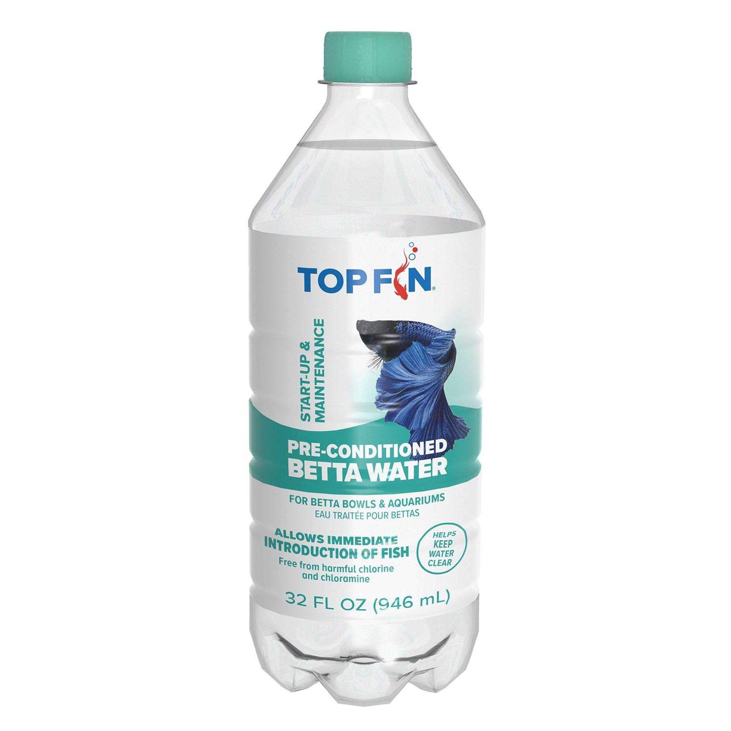 Top Fin Pre-Conditioned Betta Aquarium Water - Healthber