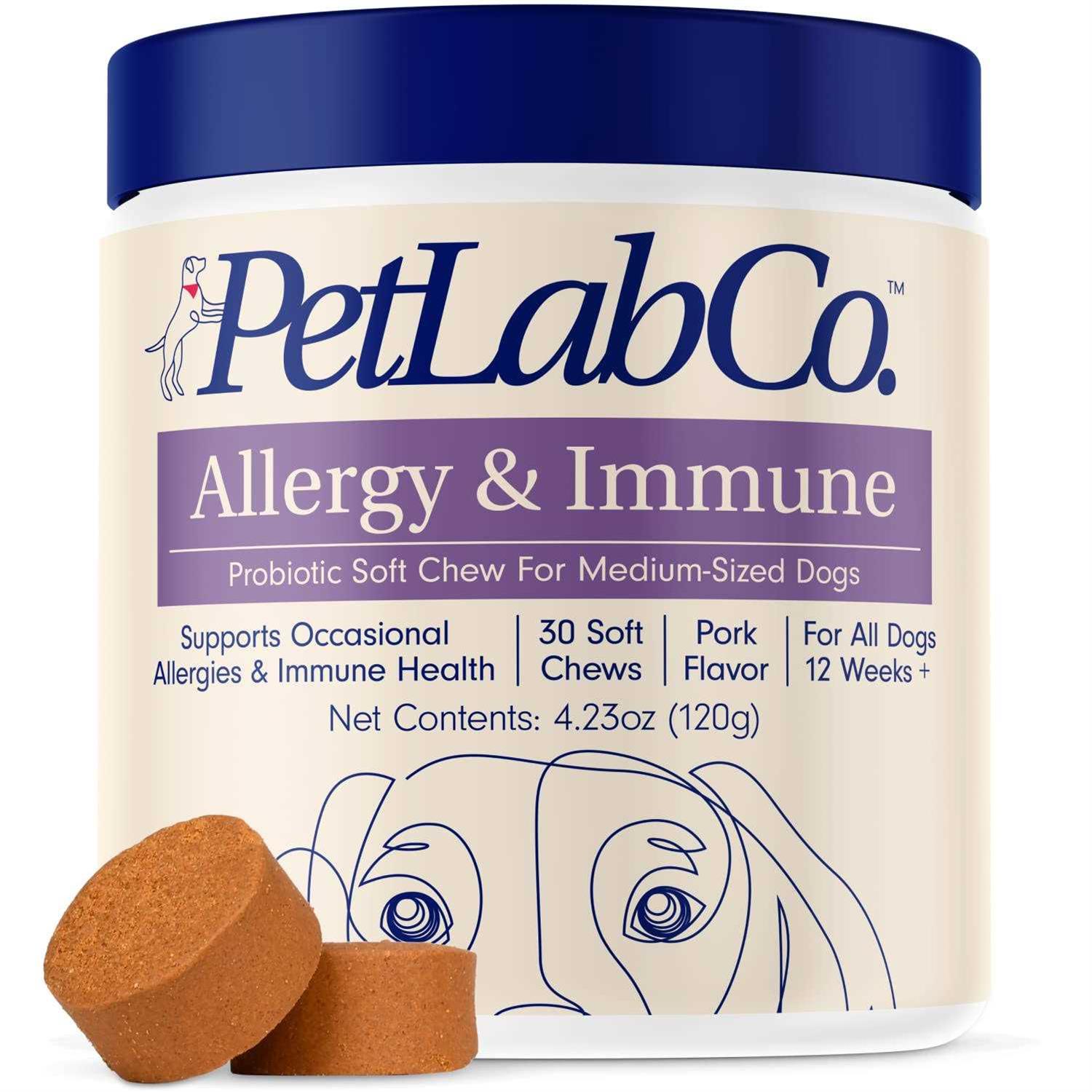PetLab Co. Allergy & Immune Support Your Pup with Seasonal Allergies - Healthber