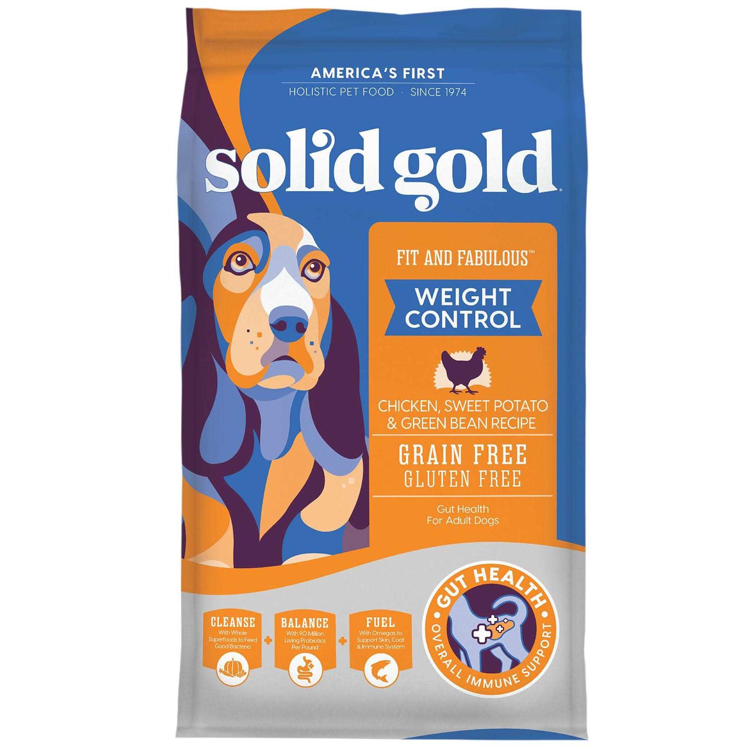 Solid Gold Fit Fabulous Weight Control Grain-Free Chicken - Healthber