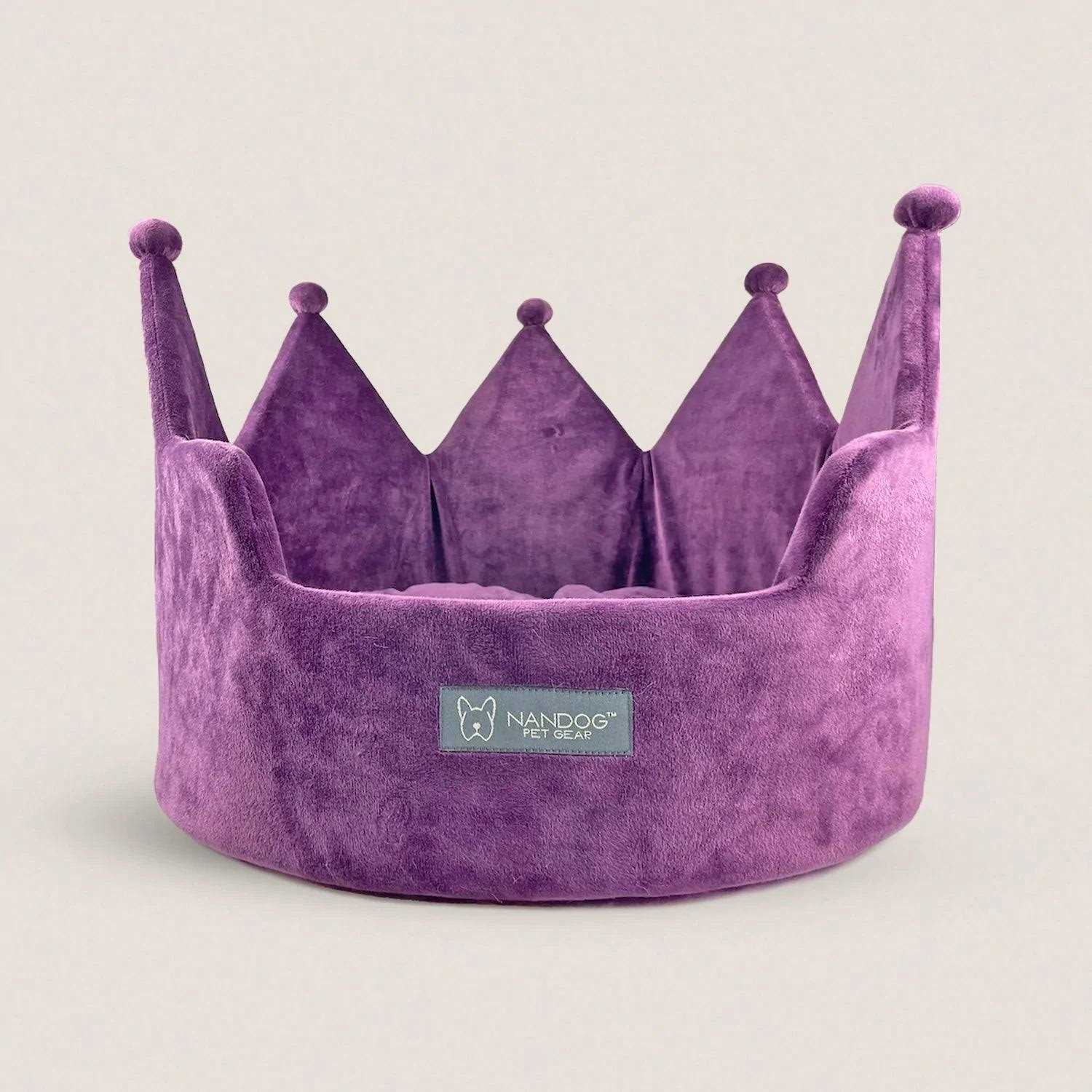 Nandog Crown Dog Cat Bed - Healthber