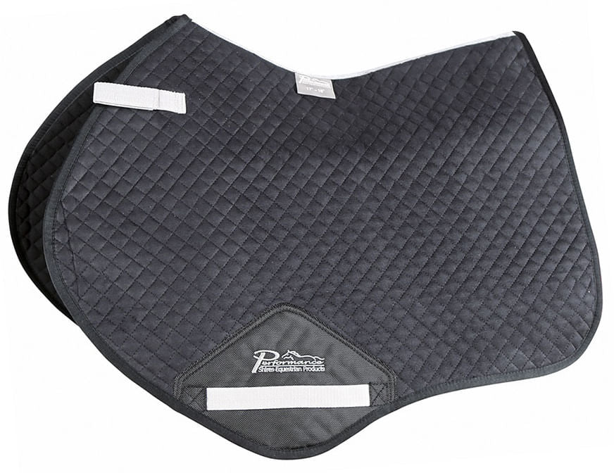 Shires Performance Suede Jumping Saddle Pad - Healthber