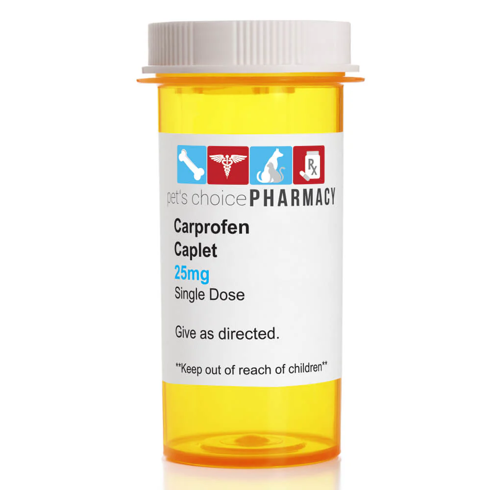 Rx Carprofen (Generic) Caplets for Dogs - Healthber