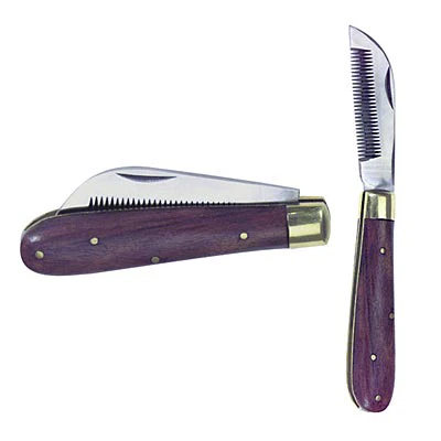 Folding Pocket Stripping Comb for Horses - Healthber