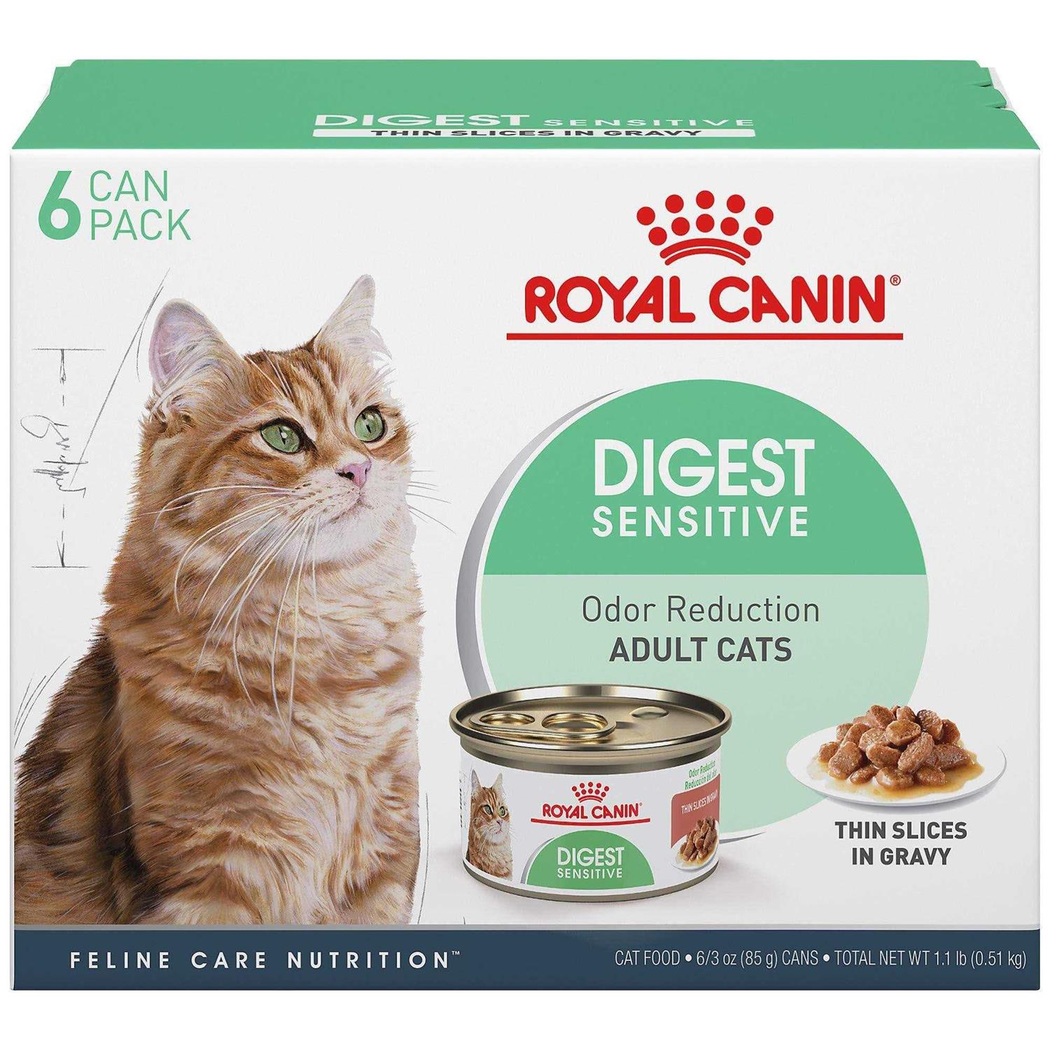 Royal Canin Digest Sensitive Thin Slices in Gravy Wet Cat Food - Healthber