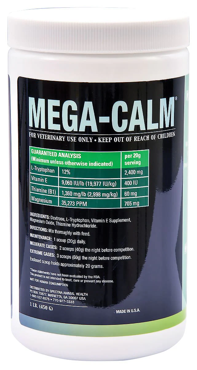 Mega-Calm Equine Calming Supplement - Healthber