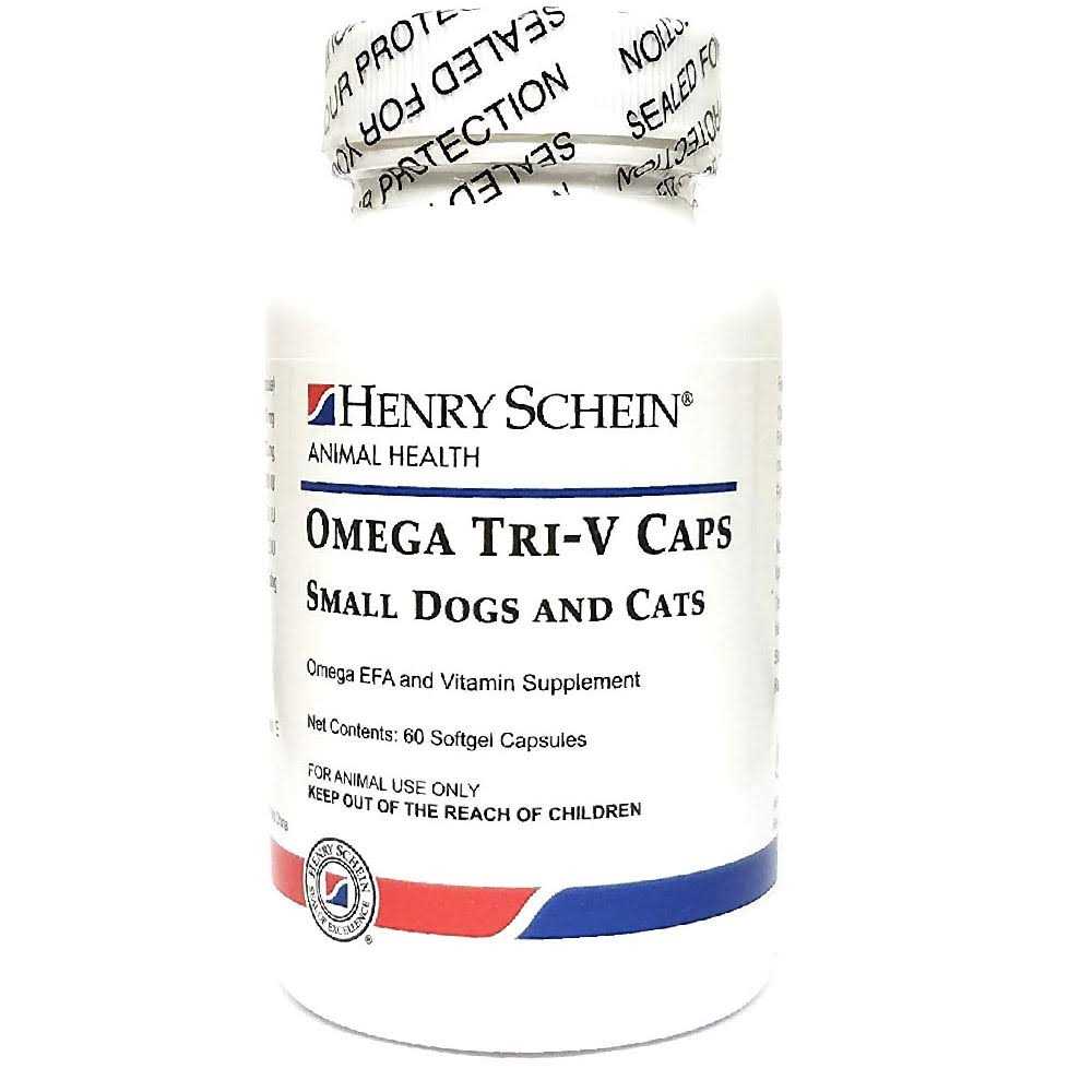 Omega Tri-V gel capsules for Cats & Small Dogs - Healthber
