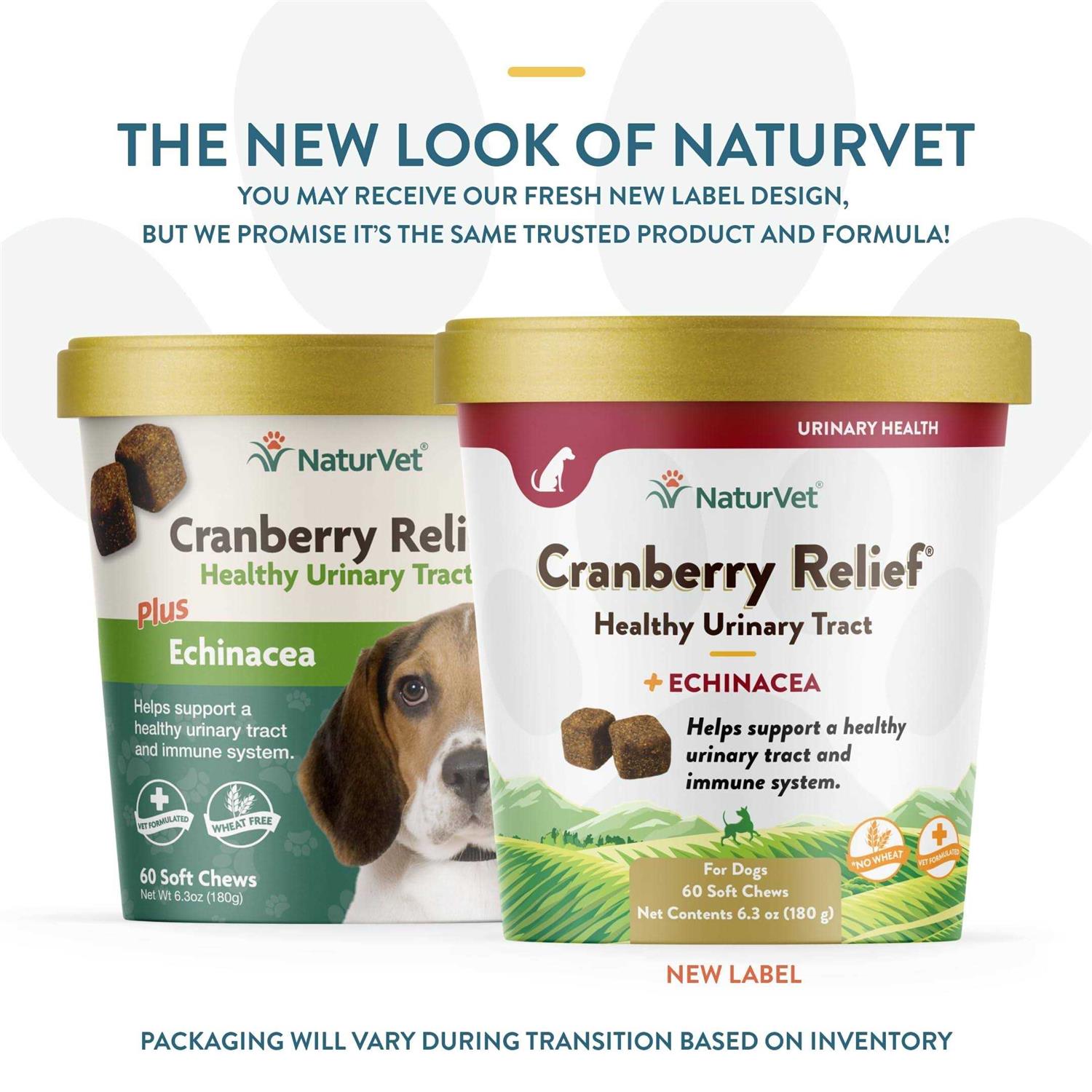 NaturVet Cranberry Relief Plus Echinacea - Healthber