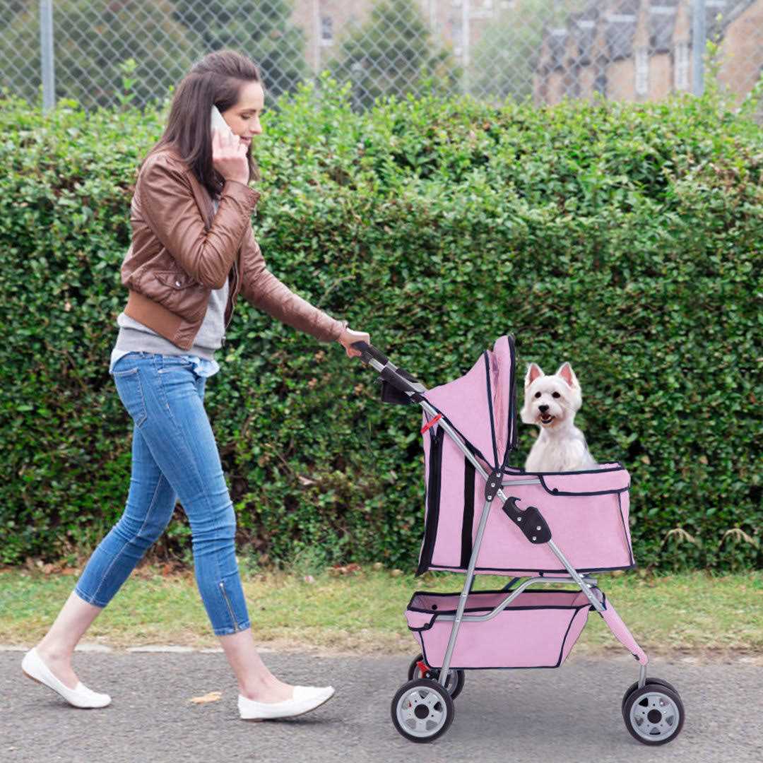 BestPet 3 Wheel Pet Stroller - Healthber