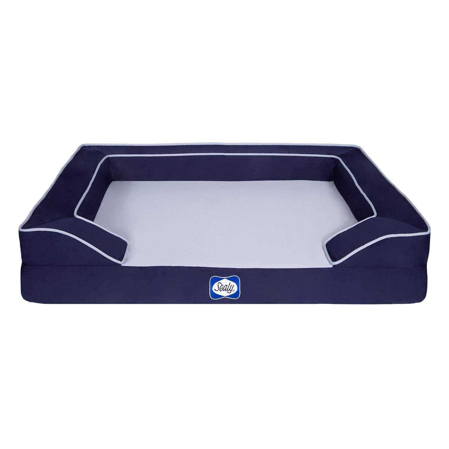 Sealy Lux Orthopedic Memory Foam Dog Bed - Healthber