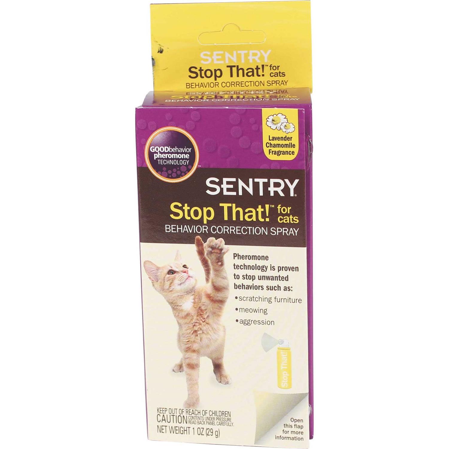 Sentry Stop That Pet Bad Behavior Spray for Cats - Healthber