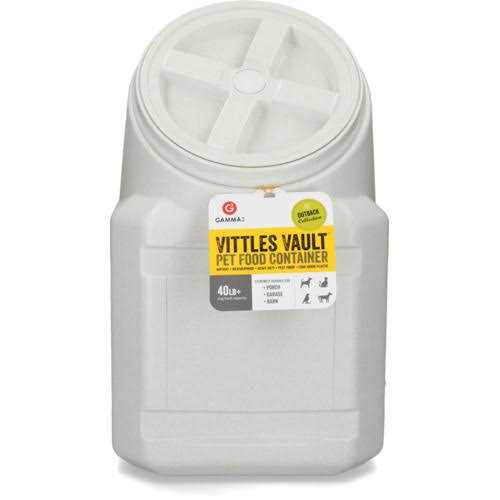 Gamma2 Vittles Vault Stackable Pet Food Container - Healthber