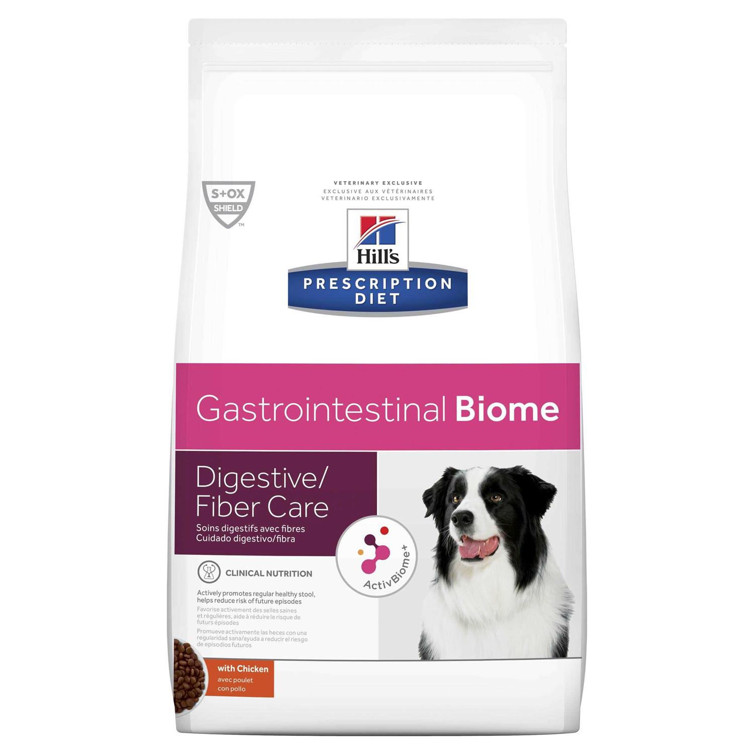 Hill&s Prescription Diet Gastrointestinal Biome Digestive Fiber Care Chicken Dry Dog Food - Healthber