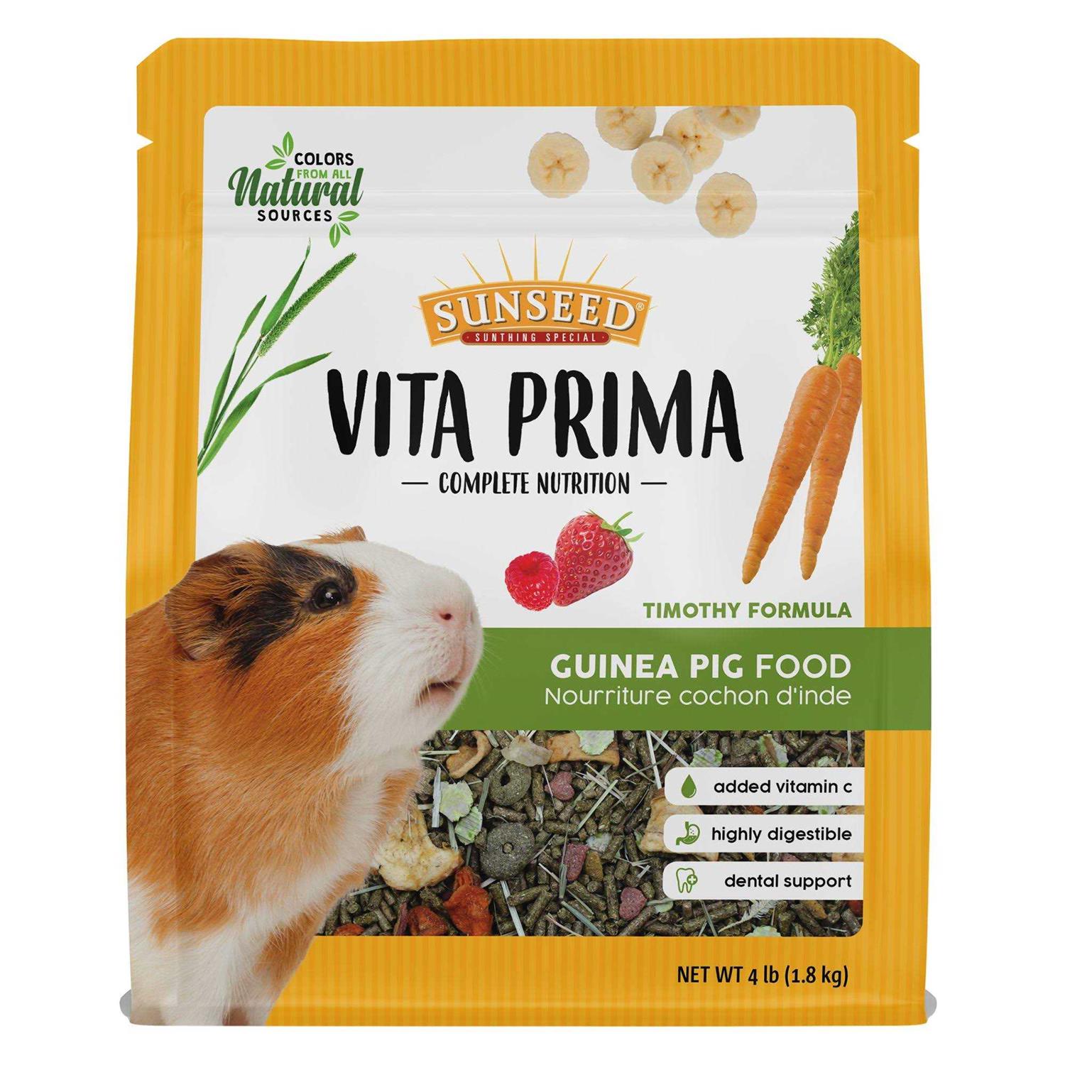 Sunseed Vita Prima Guinea Pig Food - Healthber