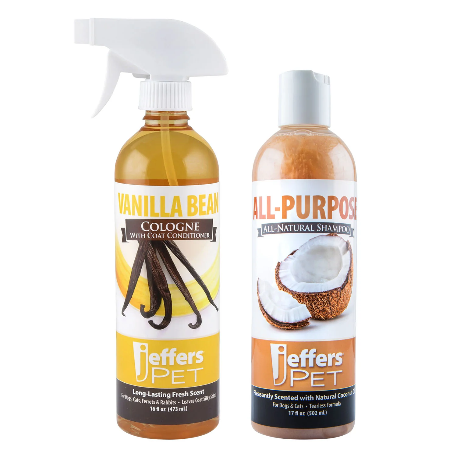 Coco Bean Pet Shampoo & Cologne, 2 Piece Kit - Healthber