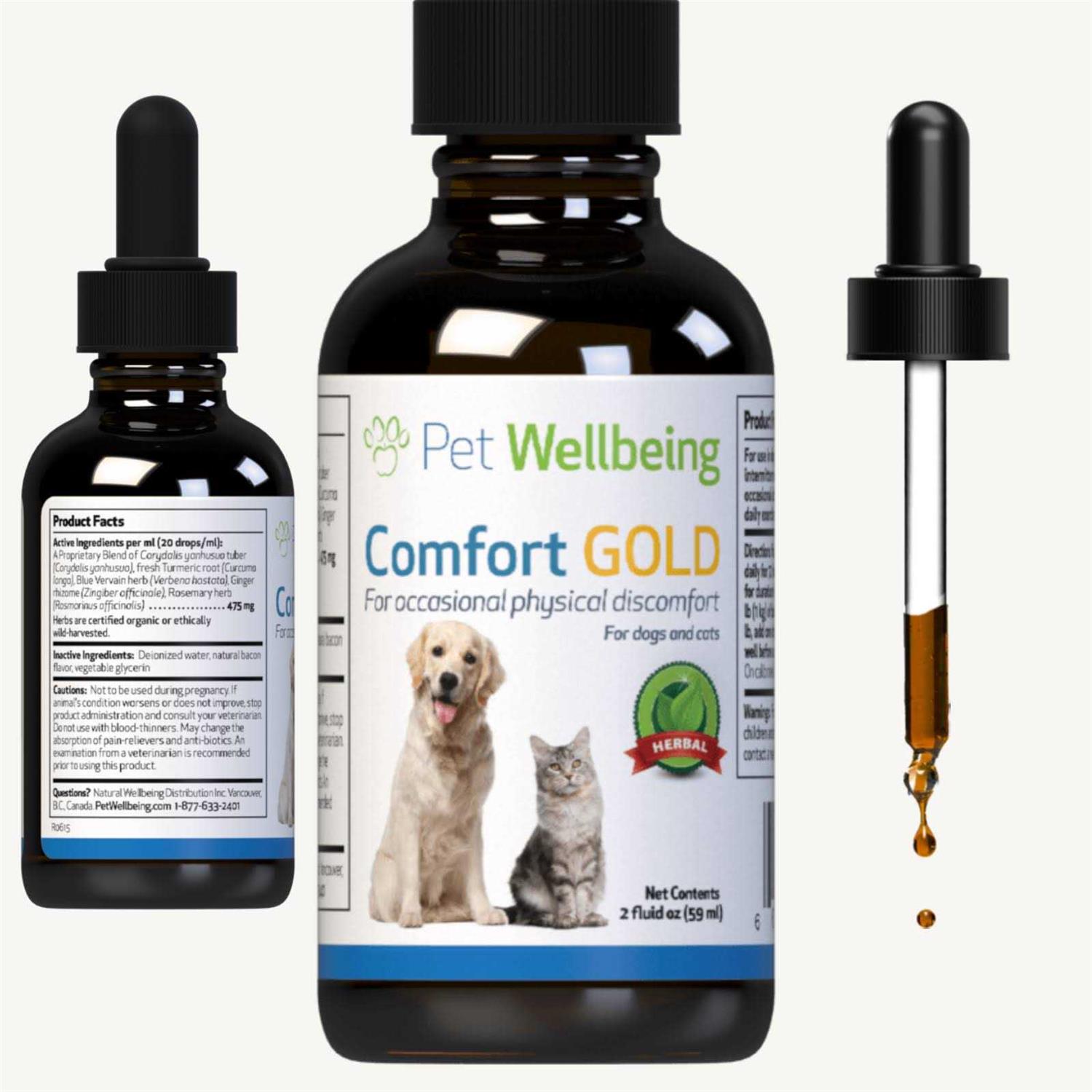 Pet Wellbeing Comfort Gold for Cats - Healthber