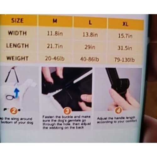 PICK FOR LIFE lbs Dog Lift Harness Adjustable Dog Sling for Large Dogs Lift Support and Rehab Harness for Weak Rear Legs - Healthber