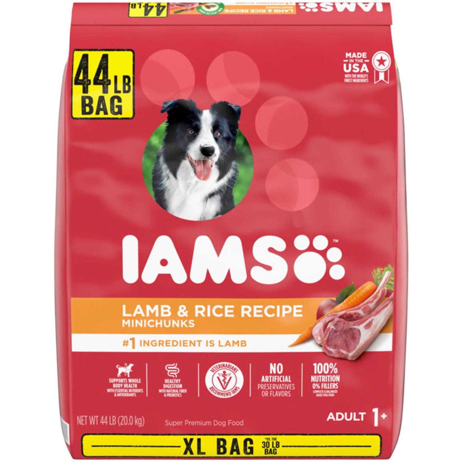 Iams Proactive Health Adult Dry Dog Food Lamb Rice - Healthber
