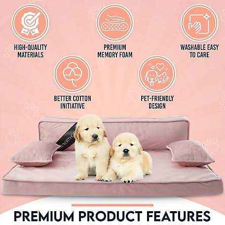 Precious Tails Modern Pet Sofa Bed - Healthber