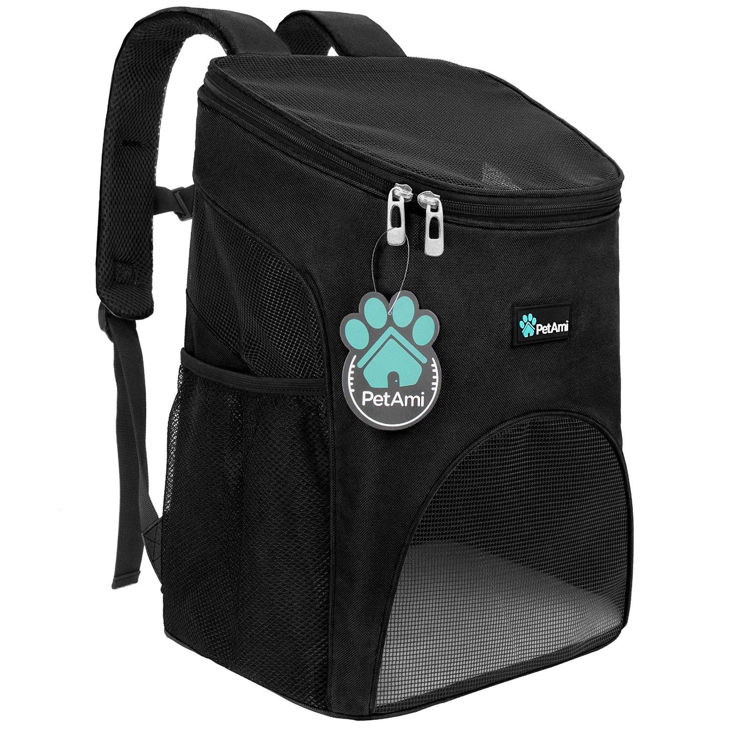 PetAmi Premium Pet Carrier Backpack for Small Cats and Dogs - Healthber