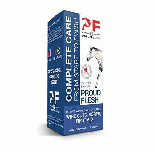 PF Wonder Salve Equine Wound Paste 2 oz. Proud Flesh Treatment Veterinarian Form - Healthber