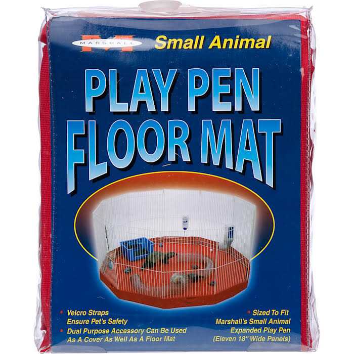 Marshall Small Animal Play Pen Mat/Cover 11 Panel - Healthber