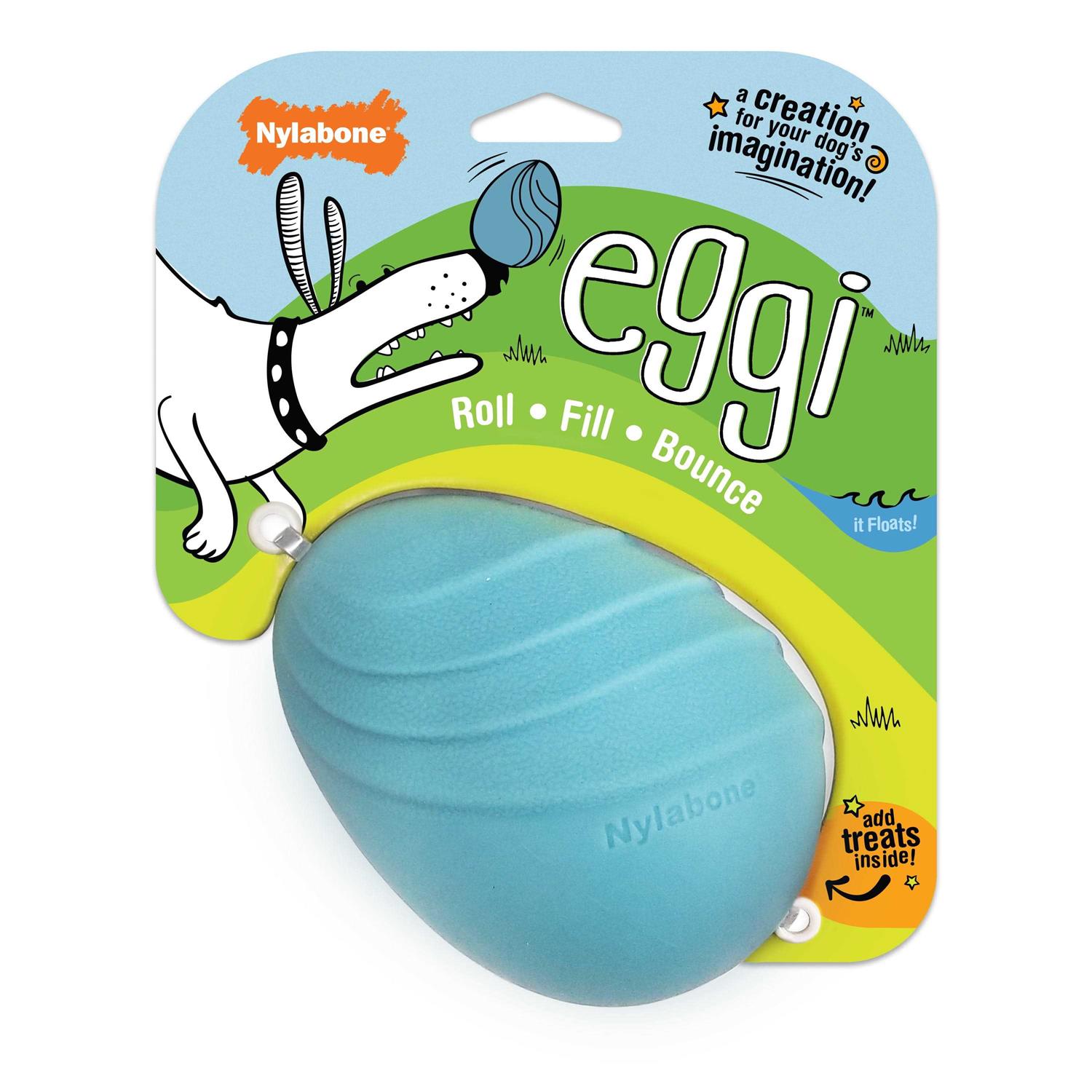 Nylabone Creative Play Eggi Dog Toy - Healthber