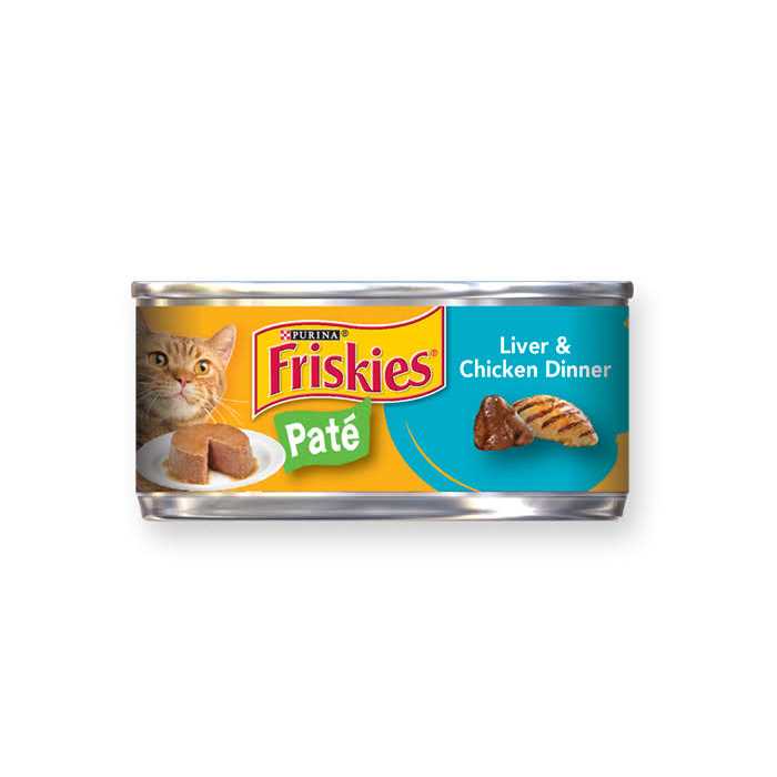 Friskies Liver & Chicken Dinner Pate Wet Cat Food - Healthber