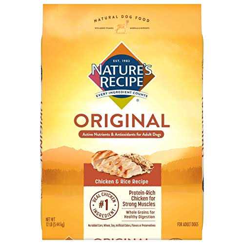 Nature’s Recipe Adult Chicken & Rice Recipe Dry Dog Food - Healthber