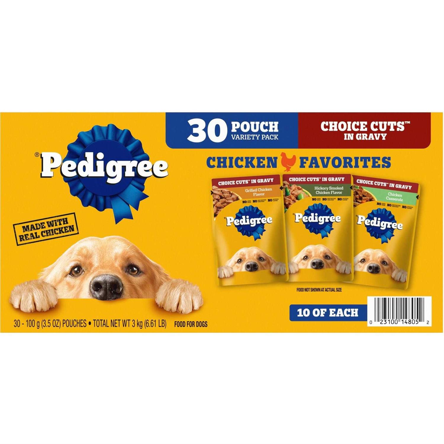 Pedigree Choice Cuts in Gravy Wet Dog Food Variety Pack - Healthber