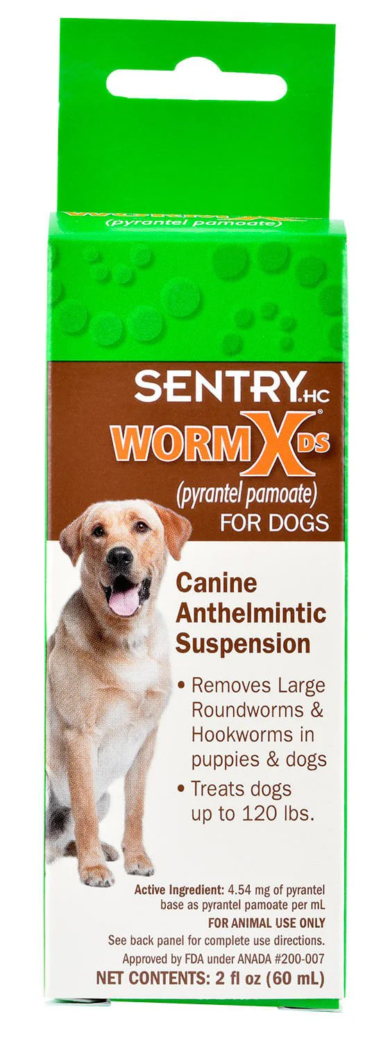 Sentry HC WormX DS Liquid, 2 oz - Healthber