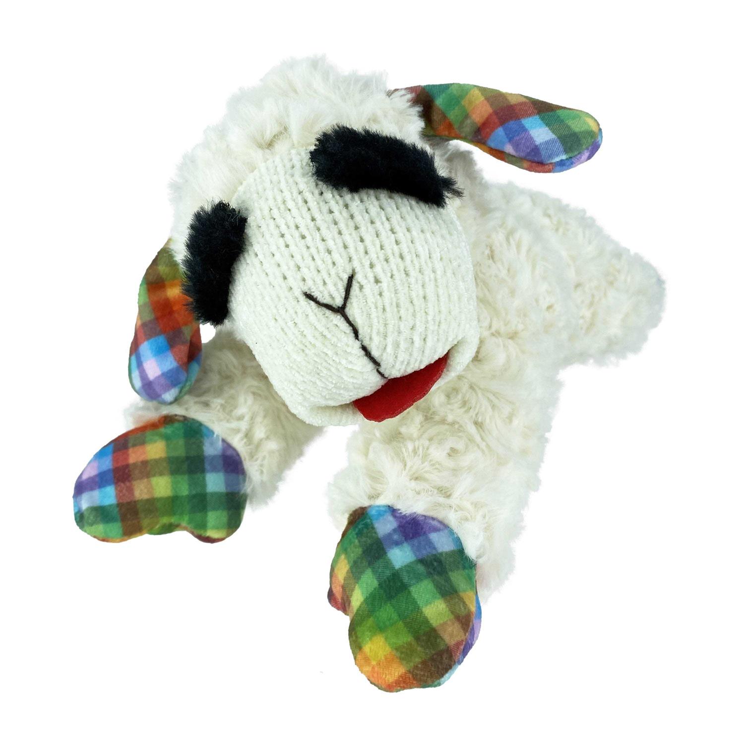 Multipet Lamb Chop Plush Dog Toy - Healthber